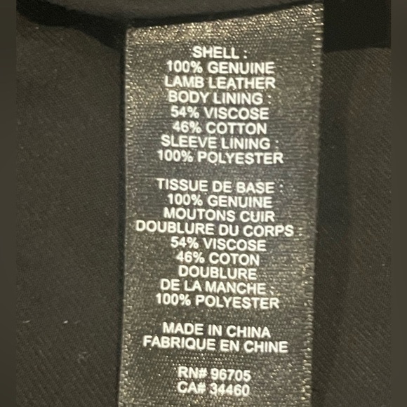 Rebecca Taylor Floriana Black Leather Jacket, Cropped, Pink Flower Print, Sz 2 - Picture 15 of 16